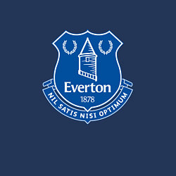 Свитшот хлопковый мужской Эвертон logo - nil satis nisi optimum, цвет: тёмно-синий — фото 2
