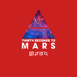 Свитшот хлопковый мужской 30 STM: cosmos, цвет: красный — фото 2