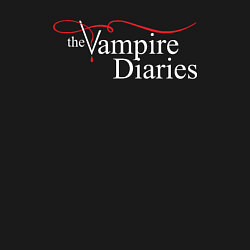 Свитшот хлопковый мужской The Vampire Diaries, цвет: черный — фото 2