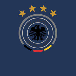 Свитшот хлопковый мужской Deutscher Fussball-Bund, цвет: тёмно-синий — фото 2