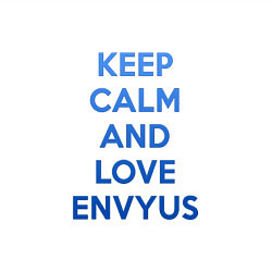 Свитшот хлопковый мужской Keep Calm & Love Envyus, цвет: белый — фото 2