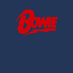 Свитшот хлопковый мужской Bowie Logo, цвет: тёмно-синий — фото 2