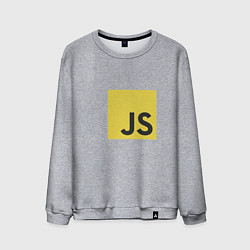 Мужской свитшот JS return true; (black)