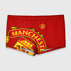 Мужские плавки FC Man United: Red Exclusive, цвет: 3D-принт