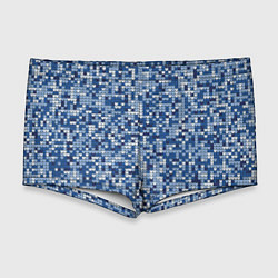 Мужские плавки ВЯЗАНЫЙ КАМУФЛЯЖ, цвет: 3D-принт