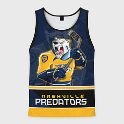 Мужская майка без рукавов Nashville Predators