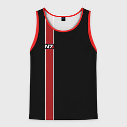 Мужская майка без рукавов Mass Effect N7