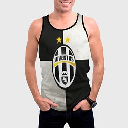 Майка-безрукавка мужская Juventus FC, цвет: 3D-черный — фото 2