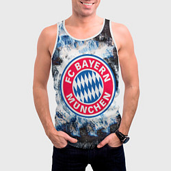 Майка-безрукавка мужская Bayern, цвет: 3D-белый — фото 2