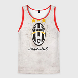 Майка-безрукавка мужская Juventus3, цвет: 3D-красный
