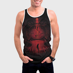 Майка-безрукавка мужская Alien: Space Ship, цвет: 3D-белый — фото 2