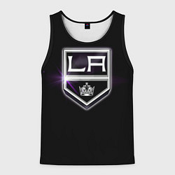Майка-безрукавка мужская Los Angeles Kings, цвет: 3D-черный