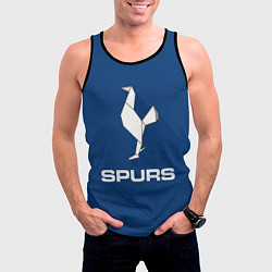 Майка-безрукавка мужская Tottenham Spurs, цвет: 3D-черный — фото 2