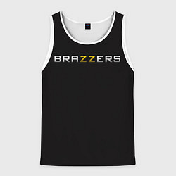 Майка-безрукавка мужская Brazzers, цвет: 3D-белый