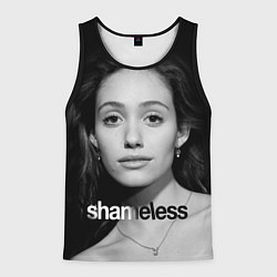 Майка-безрукавка мужская Shameless: Black & White, цвет: 3D-черный