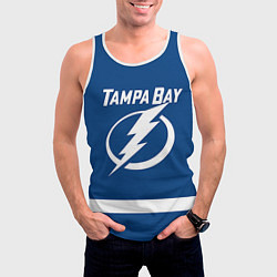Майка-безрукавка мужская Tampa Bay: Nesterov, цвет: 3D-белый — фото 2
