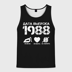 Мужская майка без рукавов Дата выпуска 1988