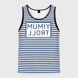 Майка-безрукавка мужская Mumiy Troll, цвет: 3D-черный