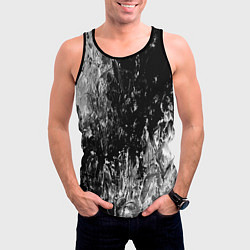 Майка-безрукавка мужская GRAY&BLACK, цвет: 3D-черный — фото 2