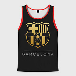 Майка-безрукавка мужская Barcelona Gold Edition, цвет: 3D-красный
