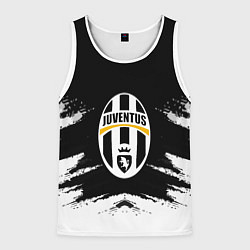 Майка-безрукавка мужская FC Juventus, цвет: 3D-белый