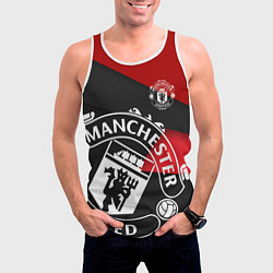 Майка-безрукавка мужская FC Man United: Exclusive, цвет: 3D-белый — фото 2