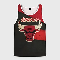 Майка-безрукавка мужская Chicago Bulls: Old Style, цвет: 3D-белый