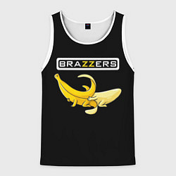 Майка-безрукавка мужская Brazzers: Black Banana, цвет: 3D-белый
