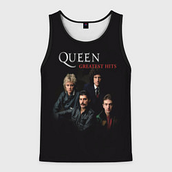 Майка-безрукавка мужская Queen: Greatests Hits, цвет: 3D-черный