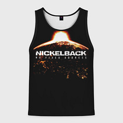 Майка-безрукавка мужская Nickelback: No Fixed Addres, цвет: 3D-черный