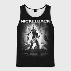 Майка-безрукавка мужская Nickelback Rock, цвет: 3D-черный