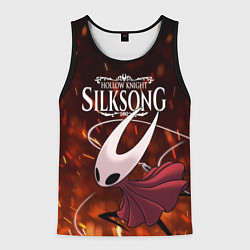 Майка-безрукавка мужская Hollow Knight: Silksong, цвет: 3D-черный