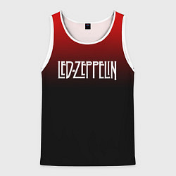 Майка-безрукавка мужская Led Zeppelin, цвет: 3D-белый