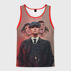 Майка-безрукавка мужская Томас Шелби Peaky Blinders, цвет: 3D-красный
