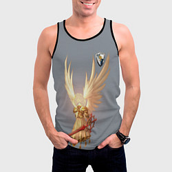 Майка-безрукавка мужская Heroes of Might and Magic, цвет: 3D-черный — фото 2