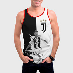 Майка-безрукавка мужская Cristiano Ronaldo, цвет: 3D-красный — фото 2