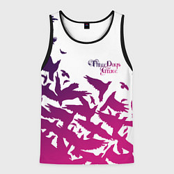 Майка-безрукавка мужская Three Days Grace, цвет: 3D-черный