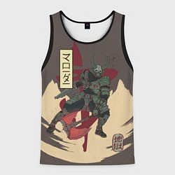 Майка-безрукавка мужская Marauder, цвет: 3D-черный