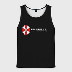 Майка-безрукавка мужская Umbrella Corporation, цвет: 3D-черный