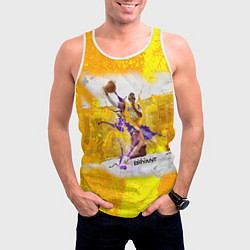 Майка-безрукавка мужская Kobe Bryant, цвет: 3D-белый — фото 2