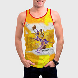 Майка-безрукавка мужская Kobe Bryant, цвет: 3D-красный — фото 2