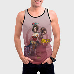 Майка-безрукавка мужская Mad Moxxi, цвет: 3D-черный — фото 2