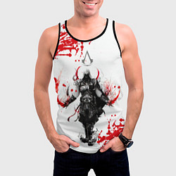 Майка-безрукавка мужская Assassins Creed, цвет: 3D-черный — фото 2