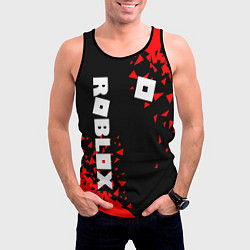 Майка-безрукавка мужская ROBLOX, цвет: 3D-черный — фото 2