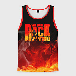 Мужская майка без рукавов Queen - We Will Rock You