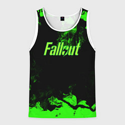 Майка-безрукавка мужская FALLOUT, цвет: 3D-белый