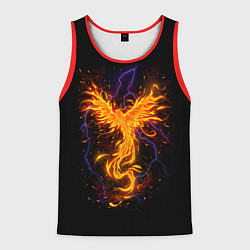 Майка-безрукавка мужская Phoenix, цвет: 3D-красный