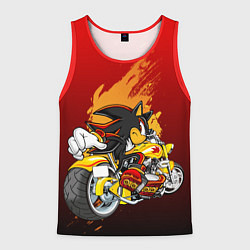Майка-безрукавка мужская Ёж Шедоу, цвет: 3D-красный
