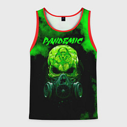Мужская майка без рукавов Пандемия