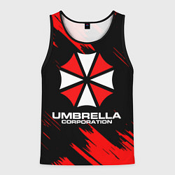 Майка-безрукавка мужская Umbrella Corporation, цвет: 3D-черный